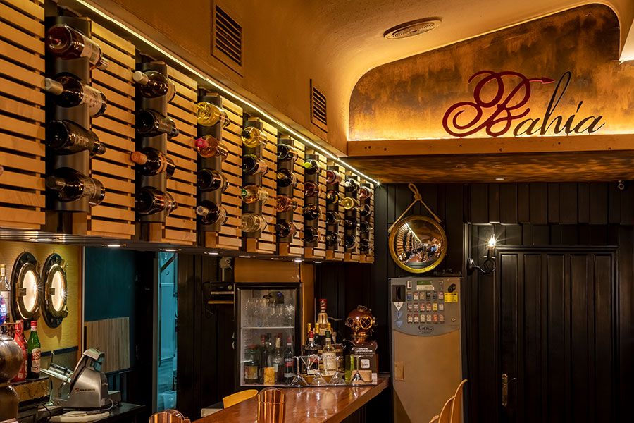 Barra del Café Bahía